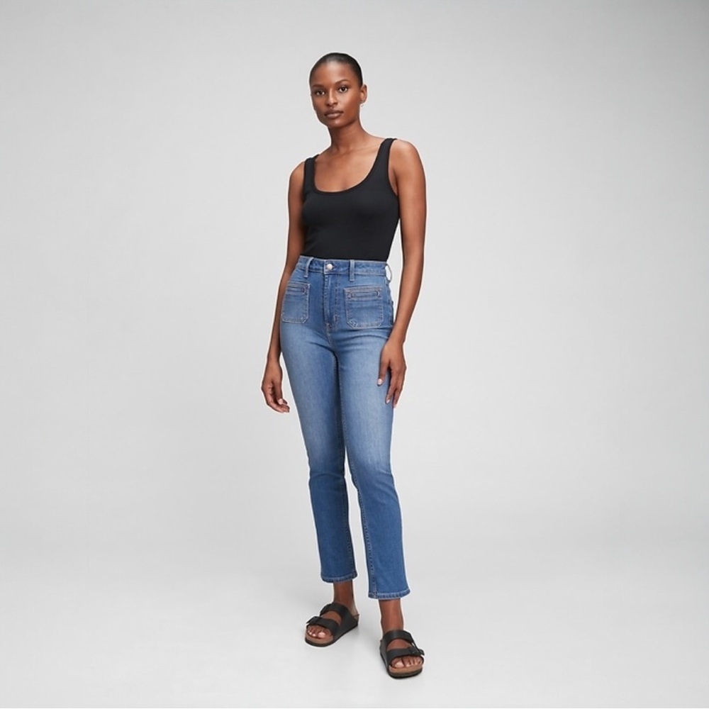 NWT GAP Sky High Rise Vintage Slim Jeans‎